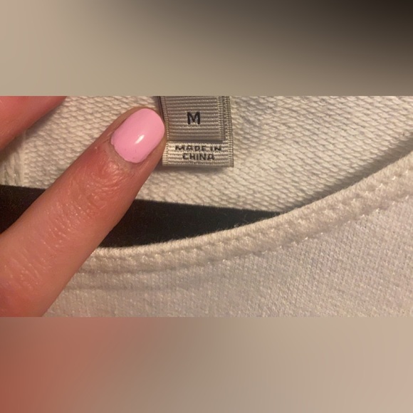 J. CREW Tri Color Back Zip Sweatshirt - Picture 2 of 4